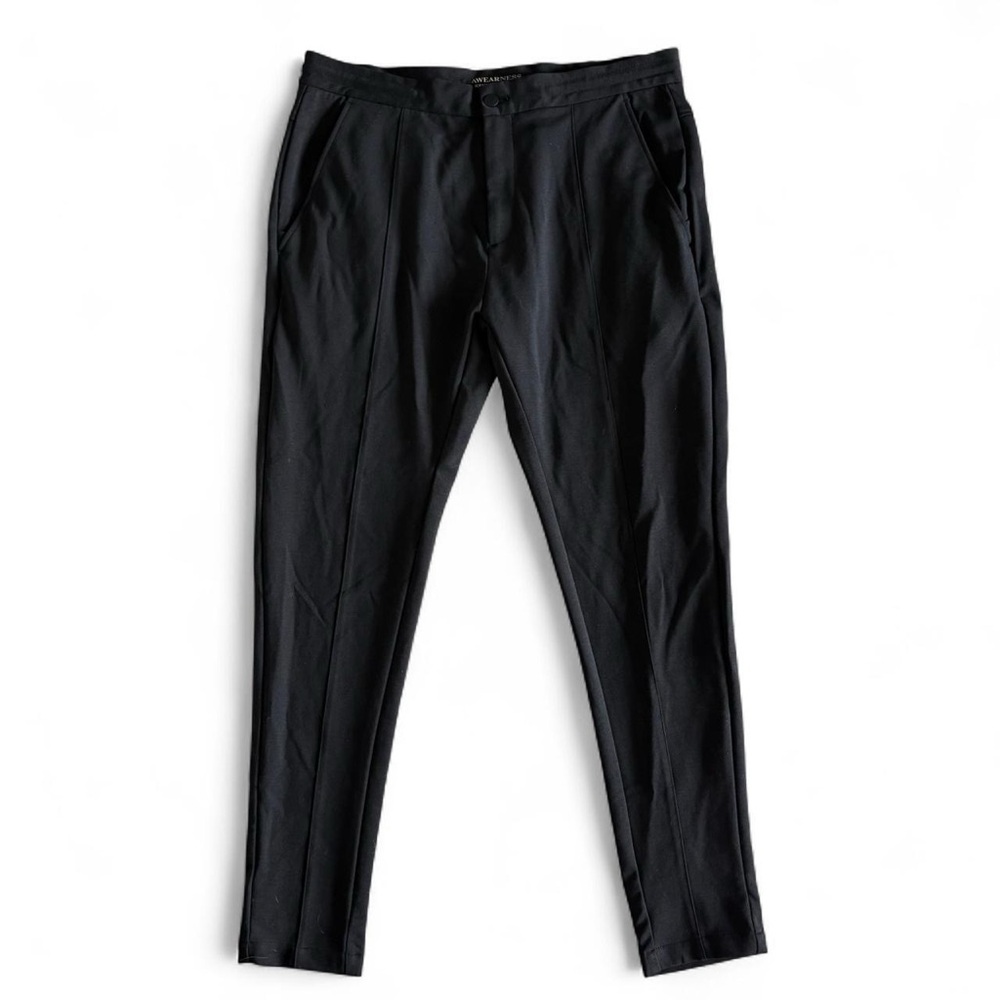 Kenneth Cole Men's Awareness Black Pants size L slim fit new no tag